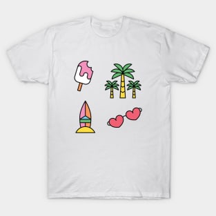 Summer tropical collection T-Shirt